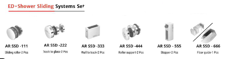 ED-Shower Sliding Systems