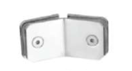 Glass to Glass 135° Connector — SS 304