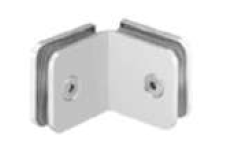 Glass to Glass 90° Connector — SS 304