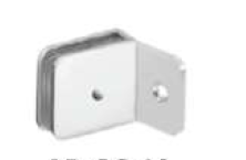 Wall to Glass 90° L Connector (No Hole) — SS 304