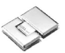 Glass to Glass Hinge 180°