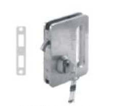 Wall to Glass — Single Door Lock